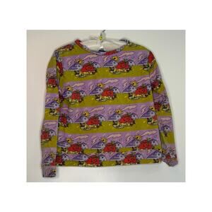 Kids Nooworks Jammin' Strawberry Picnic Print "Sweatshirt" Size 6